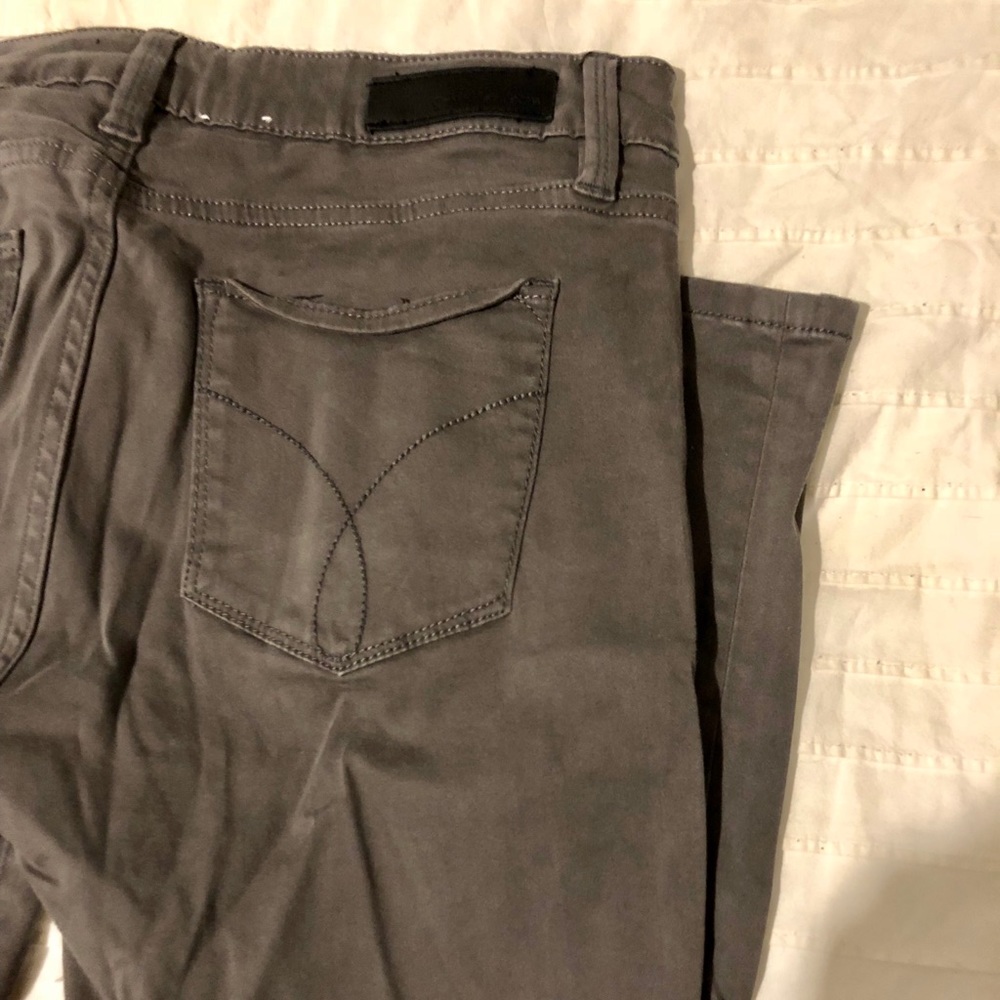 Grey Calvin Klein jeans
